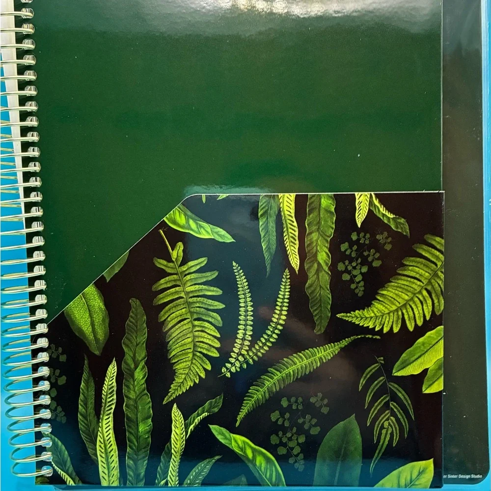 Hobby Lobby Green and Gold 12-Month Planner